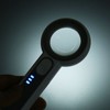 Handheld Magnifying Glass 5x Rechargeable Touch Control LED Light Handheld