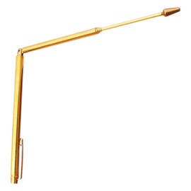 Operitacx Wünschelrute Kupfer Einziehbar Und Tragbar Professionelle Wasser Und Metallsuche Für Radiästhesie Und Outdoor Aktivitäten Langlebig