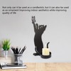 Home Decor Candlestick Durable Cat Candle Holder Decorative Candlestick Holder