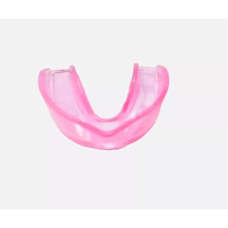 PARATO2 Guarda Bucal Infantil Termo Moldeable Bruxismo Rosa Trans 7+