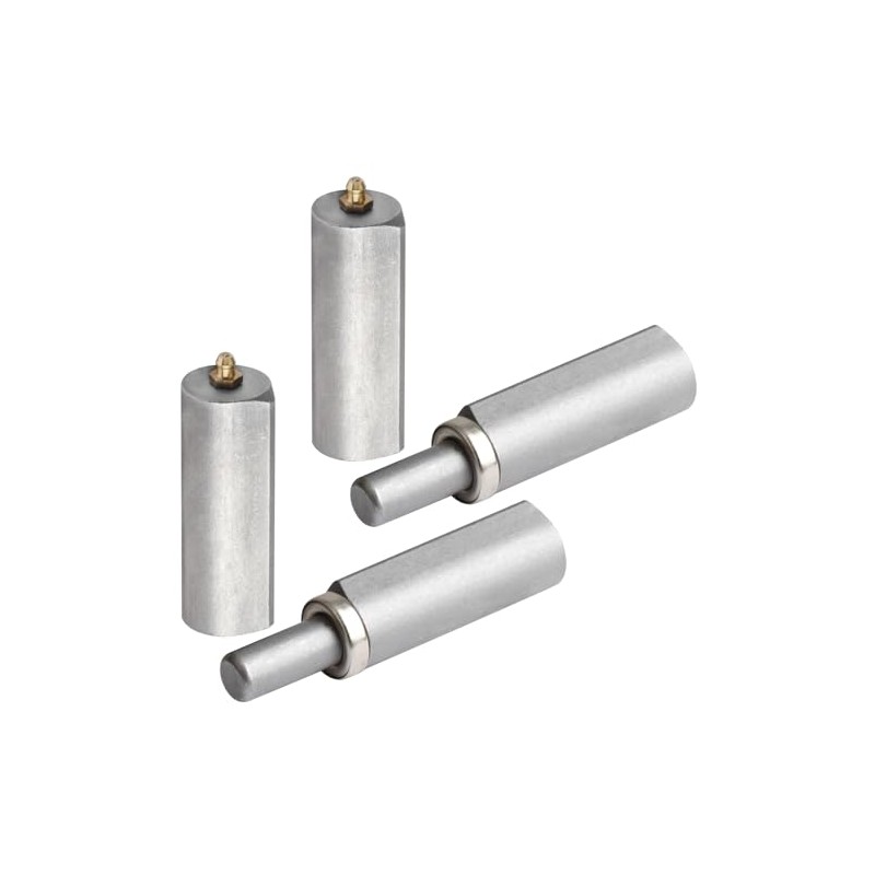MOUNTAIN_ARK 2 Pack 7-1/2" Weld On Bullet Hinge with Grease
