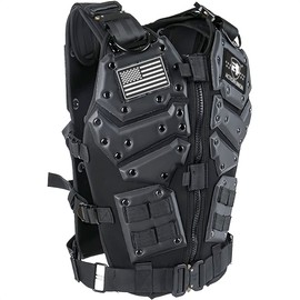 ACTIONUNION Tactical Vest for Men Airsoft Vest Youth Halloween Cosplay Costume