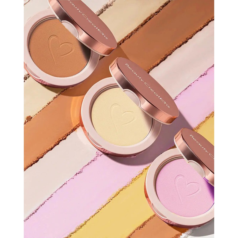 Beauty Creations Pretty Pressed Setting Powder, Peach Please! - Medium