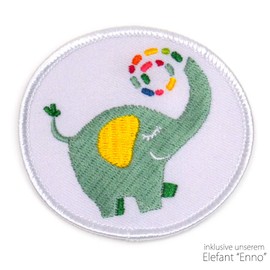 MAGAM-Stoffe Babygrow Sewing Pattern Newborn and Babies Includes Enno Patch