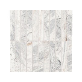 MSI Capri Blue Stacked Pattern Honed Marble Tile for Kitchen Backsplash, Floor Tile, Wall Tile for Bathroom, Shower Wall Tile, Mesh Mounted Mosaic Tile, Sample
