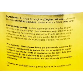 Vidanat  Gel Corporal Jengibre Vidanat Original Tarro Grande 475g Tipo de envase Tarro