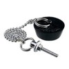 KAKUDAI 491-001 Washbasin with Rubber Stopper 1.6 x 13.4 inches
