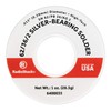 RadioShack SnPbAg 62/36/2 Silver-Bearing Rosin-Core Solder, 0.015" Diameter - 1.0oz