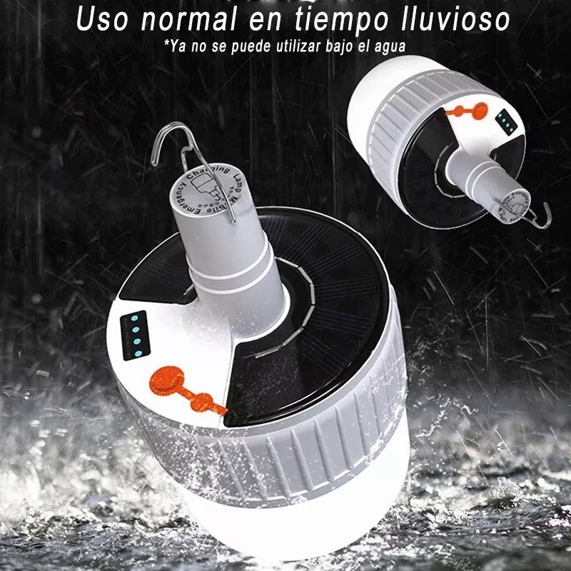 Best Linterna Camping Led Solar Super Brillante Tactica Portatil