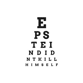 Epstein Didn't Kill Himself Parody Sticker Vinyl Decal Notebook Car Laptop 3.75" x 5.5" (Carbon Fiber)