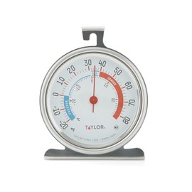 Taylor Precision Products 5924 Large Dial Kitchen Refrigerator and Freezer Kitchen Thermometer, 3 Inch Dial