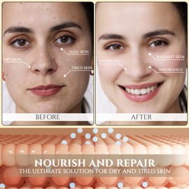 DR. TAGY Ultra Fine Skin Restorer Gel Cream - Collagen & Vitamin Enriched - Royal Jelly Infused - Deep Nourishment & Repair Enhanced Skin Barrier - Rejuvenating - 50ml