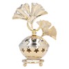 Candle Holder Arabian Star Moon Ginkgo Shape Metal Candle Holder