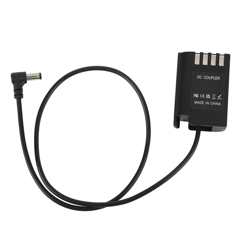DMW DCC17 Dummy Battery DMW BLK22 DC Coupler 5.5x2.1 for