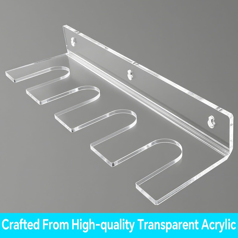 SINNNBLE Acrylic Baseball Bat Holder and Baseball Display Wall Mount