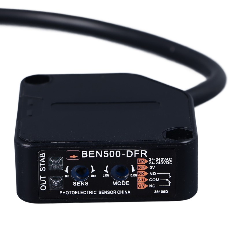 Photoelectric Switch Relay Output Diffuse Reflection Light Control Optoelectronic Sensor