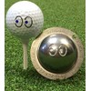 Tin Cup Golf Ball Custom Marker Alignment Tool (Eyes on