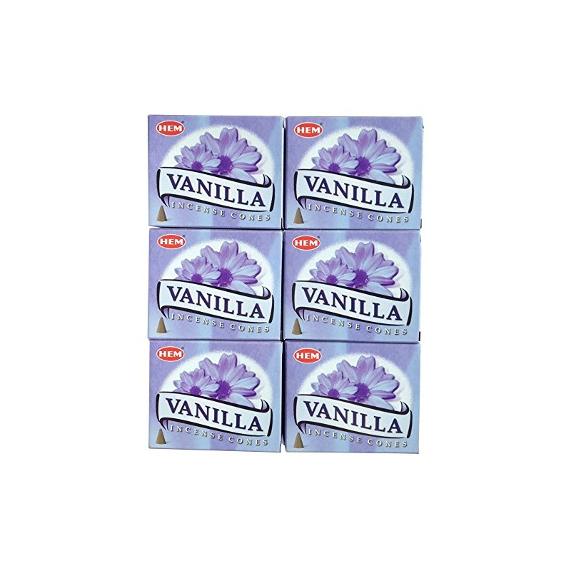 HEM Vanilla Cone Set of 6