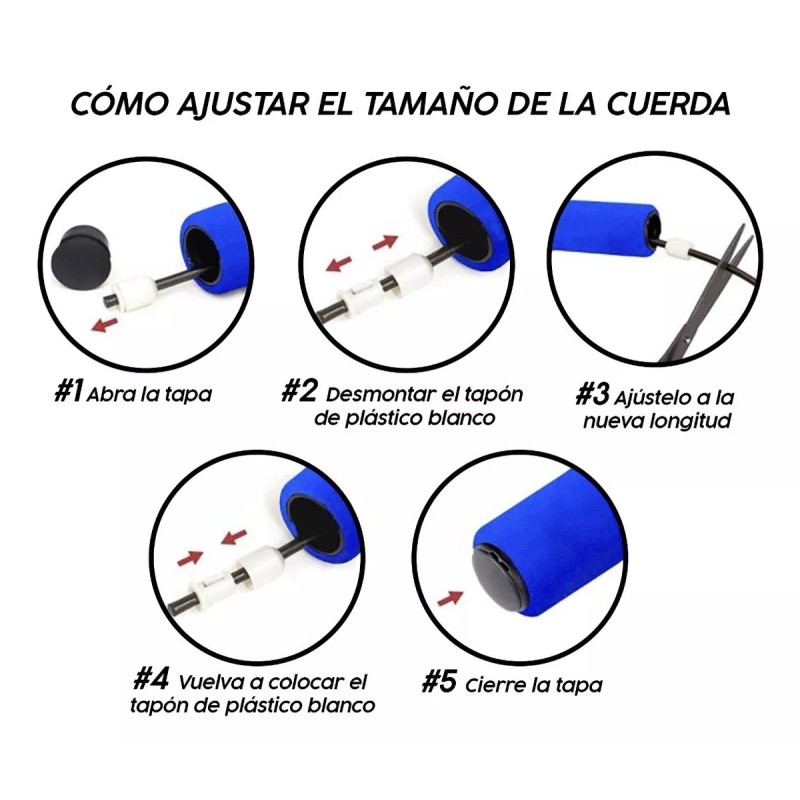 Monzó Cuerda Para Saltar, Cuerda Tipo Crossfit, Cuerdas Para Salt