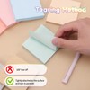 EOOUT 8 Pads Pastel Sticky Notes, 3x3 Inches, Super Adhesive