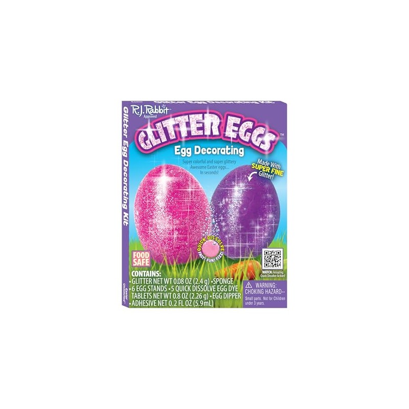 Easter Unlimited Glitter Egg Decorating Kit