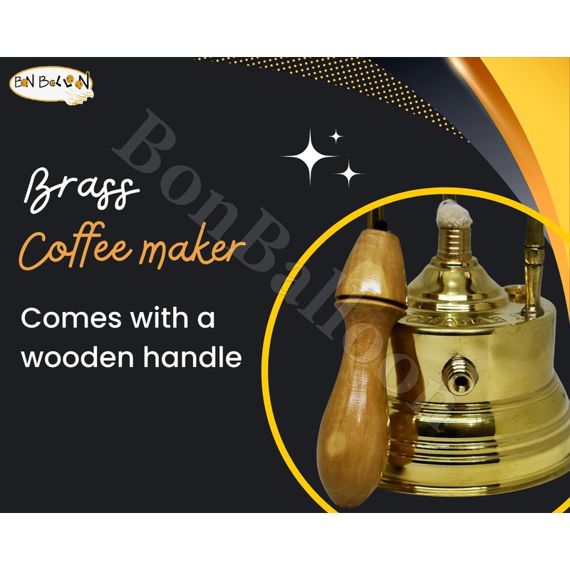 ELBramony Al Bramony Brass Copper Turkish Greek Coffee Alcohol Burner