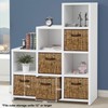 homyfort 12x12 Cube Storage Bins - Fabric Cubby Bins with
