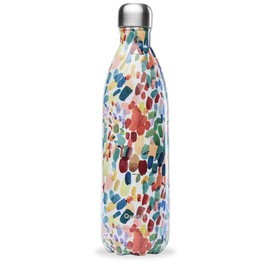 Qwetch - Insulated Originals Bottle - Arty 1L - Stainless Steel Bottle - 24h Cold and 12h Hot - Waterproof, BPA Free & Reusable