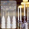 Spiral Candles Set of 3 or 6, Twisted Taper Candles