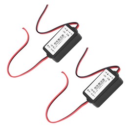 AHEOVSD 2 Pcs 12V Car Camera Rectifier Rear View Camera Rectifier Car Camera Voltage Filter for Germany Series Automobiles