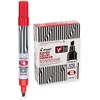 Pilot SC-B, Marcador, Tinta Permanente Rojo, Cincel, Rellenable, Doce Piezas