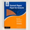 Mercer Industries 205080A - 9 x 11 Garnet Paper Sheets,