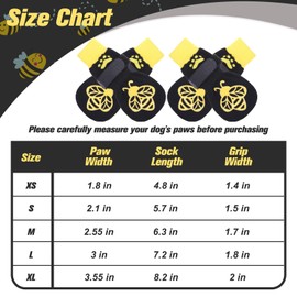 EXPAWLORER Anti Slip Dog Socks to Prevent Licking Paws, Dog Shoes for Hot Pavement, Dog Booties for Small Medium Large Senior Dogs, Traction Control Dog Boots & Paw Protectors for Hardwood Floors