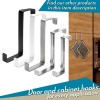 4Smile Over The Door Hooks, 3 + 2 Pack -