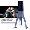 THJOPOKEEL Plastic Pan Stirrer, Automatic Pot Stirrer, Triangle Egg Whisk