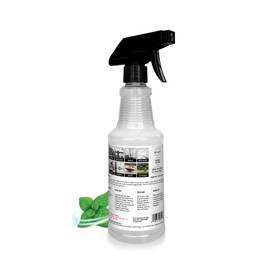 Powermint Multi-Surface Cleaner, Natural Peppermint Scent, Non-Toxic Spray for Home, Kitchen, Bathroom, 16 Oz
