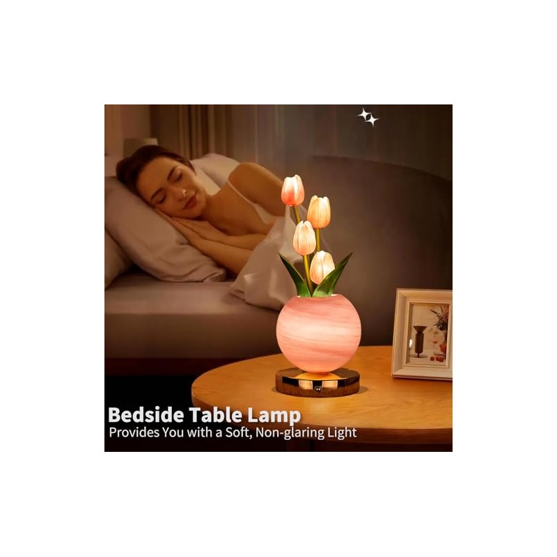 Amazon.com.mx : luz lamparanoche tulipanes