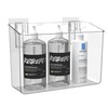 vacane Large Organizing Caddy with 2 Command Strips, Adhesive Wall