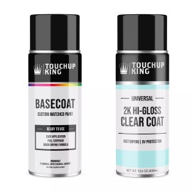 Touch Up King Custom 2k Paint Kit For  Nissan Energy Orange Pearl EBF