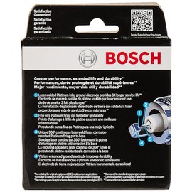 Bosch 8110 - Bujía de platino doble (3 veces más larga vida útil)