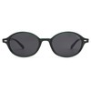 SOJOS Retro Trendy Oval Polarized Sunglasses Womens Mens, 90s Small