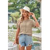 ECOWISH Summer Crochet Cardigans for Women: 2025 Lightweight Short Sleeve