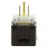 AC WORKS® 15A 125V Hospital Grade Multi-Angle Elbow Household Plug