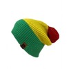 The Hatter Trendy Warm Soft Stretch Long Beanie (Rasta)