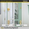 Sterling NLB201 Narrow Deadlocking Brass Plated Nightlatch
