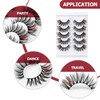 NOLITOY 3d False Eyelashes for Women Lash Extensions Fluffy Clusters