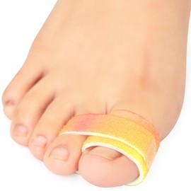 Niupiour Hammer Toe Corrector/Straightener for Women & Men - 8 Pack Fabric Buddy Broken Toe Wraps, Toe Splint for Bunions, Overlapping Toe, Crooked Toe, Bent Toe, Newly Upgrade Materials