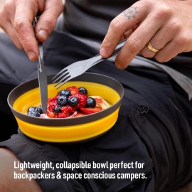 Sea to Summit Lightweight Collapsible Camping Bowls 23oz Durable Silicone Bowl Set
