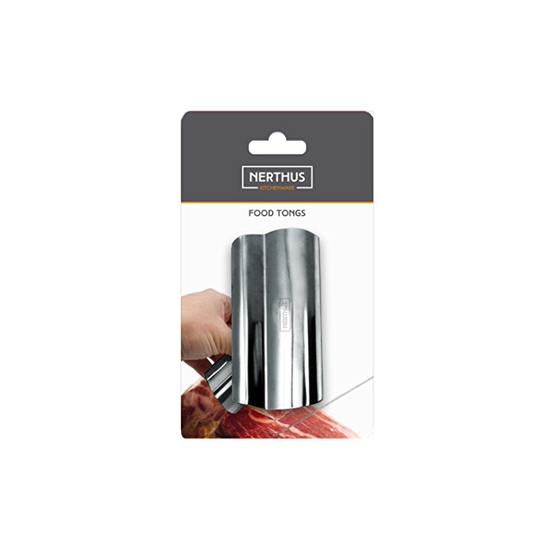 NERTHUS FIH 337 Clip Food, Stainless Steel, Silver, 17 x