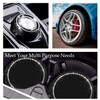 POTUANOT 10 Bling Car Coaster Drink Holder, Engine Ignition Button